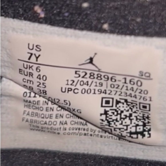 Jordan 11 Retro Low Concord Bred | 7Y (GS) | wht blk red | Good Condition - Picture 10 of 11